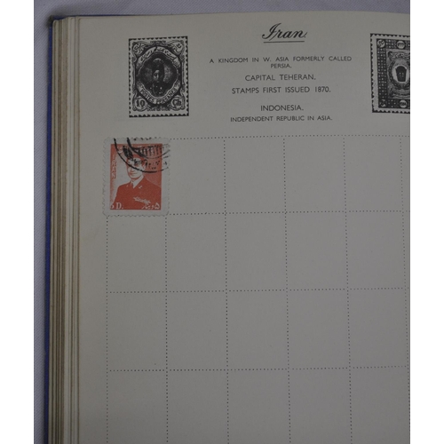 200 - STAMP ALBUM & STAMPS