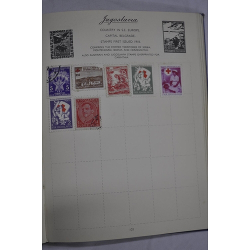 200 - STAMP ALBUM & STAMPS