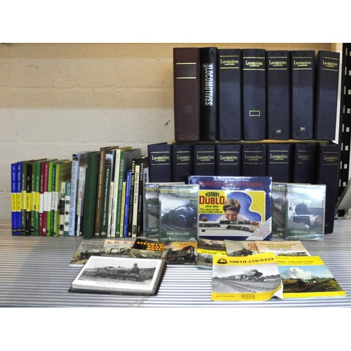 308 - QUANTITY RAILWAY MAGAZINES, BOOKS & DVDs