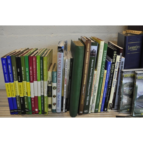 308 - QUANTITY RAILWAY MAGAZINES, BOOKS & DVDs