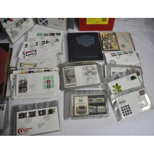 310 - VARIOUS FIRST DAY COVERS & STAMPS