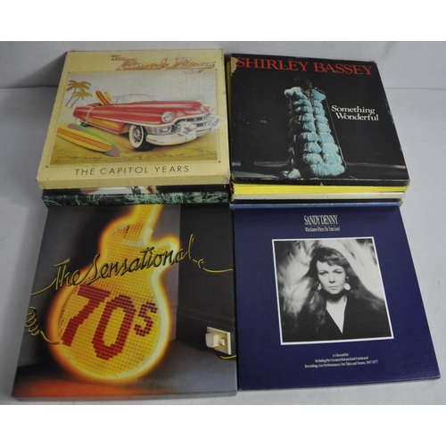 296 - 17 BOXED SETS OF VINYL RECORDS