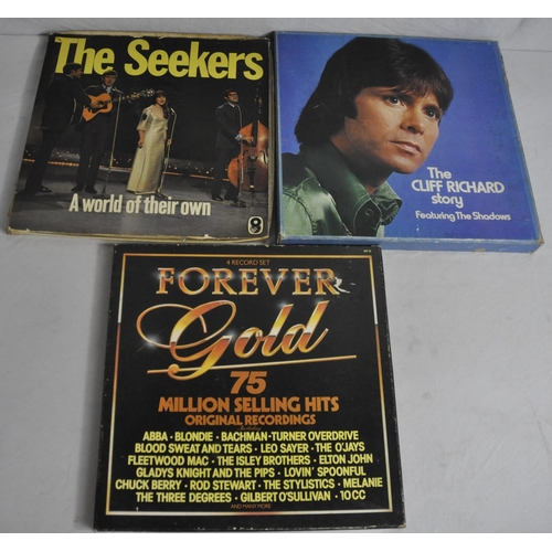 296 - 17 BOXED SETS OF VINYL RECORDS