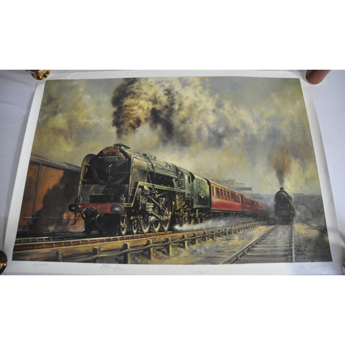 303 - LIMITED EDITION PRINT NUMBER 29/850 WITH LETTER OF AUTHENTICITY.  TAKEN FROM ALAN FEARNLEY'S OR... 