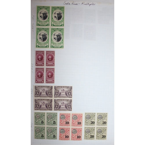 304 - 6 FOLDERS OF FOREIGN STAMPS