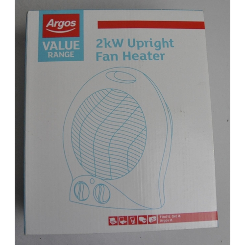 423 - WARMLITE 3kw FAN HEATER, ARGOS 2kw FAN HEATER, RUSSELL HOBBS KETTLE & BREVILLE ILLUMINATED KETTL... 