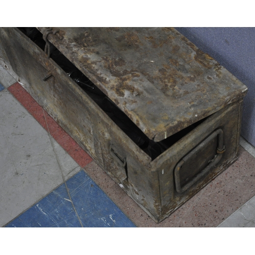 35 - AMMUNITION BOX OF TOOLS