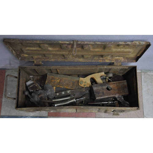 35 - AMMUNITION BOX OF TOOLS