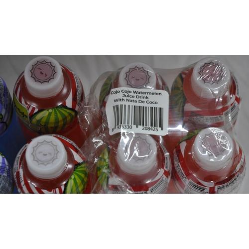 41 - 18 BOTTLES COJO JUICE DRINKS (320ml) VARIOUS FLAVORS