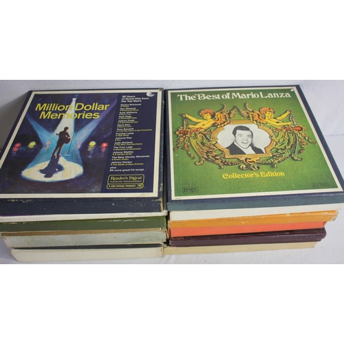 73 - 18 BOXED SETS OF VINYL RECORDS