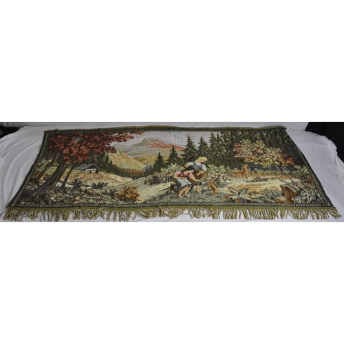 74 - SCANDANAVIAN DUVET AND TAPESTRY