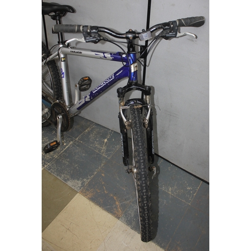 83 - 2 MOUNTAIN BIKES - MONGOOSE ROCKADILE 21 SPEED AND MUDDY FOX KUDOS 24 SPEED DUAL SUSPENSION