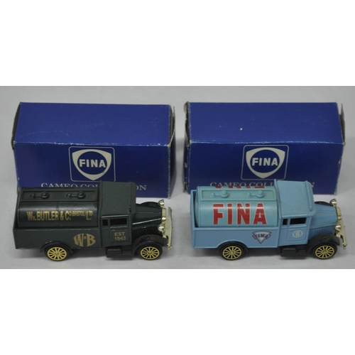 89 - 6 BOXED FINA CAMEO COLLECTION FROM CORGI MODEL VEHICLES - SMITHS CRISPS FORD MODEL T, FIRESERVICE BE... 