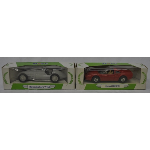 92 - 6 CORGI SALES LTD MOBIL MODEL CARS - PORSHE 944, BENTLEY 4.5LTR, MERCEDES BENZ W154, FERRARI 308 GTS... 