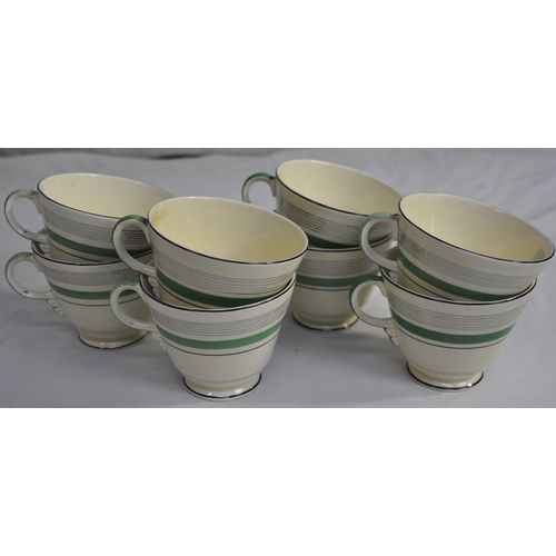 111 - NEWHALL FORTUNA SHAPE TEA SET