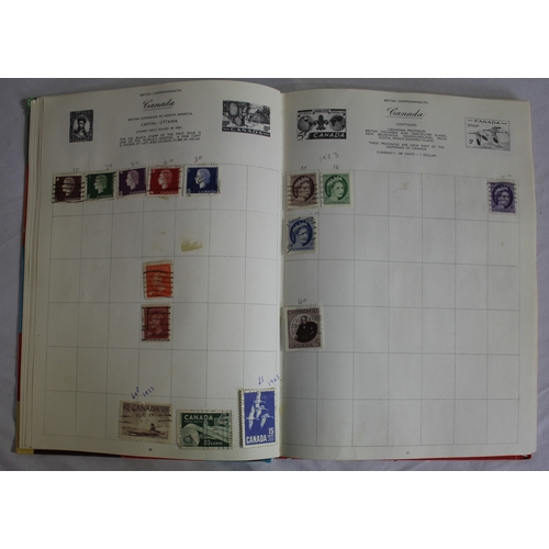 120 - 2 STAMP ALBUMS AND CONVEYANCING DOCUMENT 1884