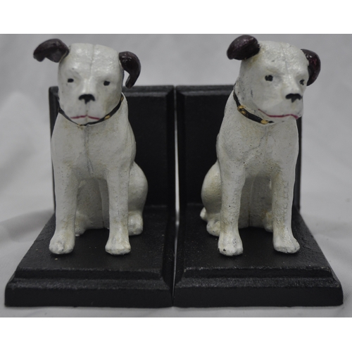 139 - NIPPER DOGS BOOKENDS