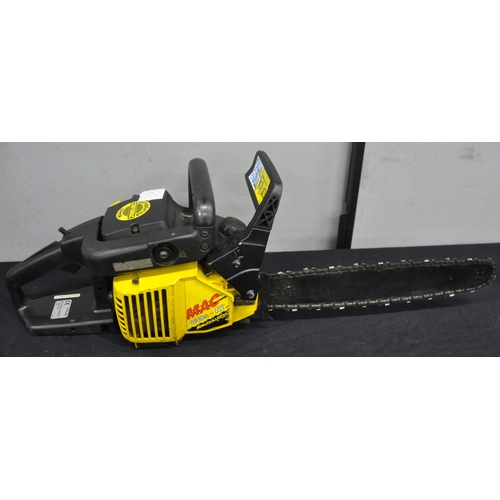 172 - MCCULLOCH MAC PETROL CHAINSAW - SOLD AS VIEWED