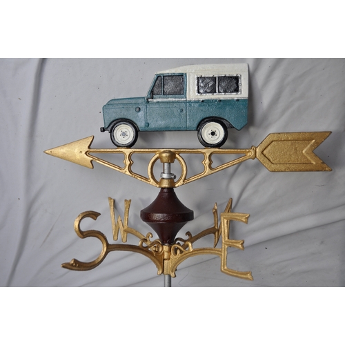 180 - LAND ROVER WEATHERVANE WALL