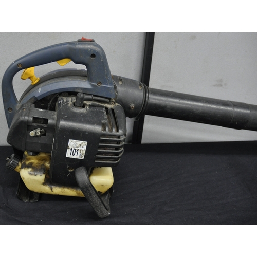 193 - PERFORMANCE PETROL BLOWER VACUUM - BLUE.  SOLD AS VIEWED