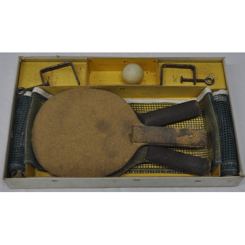 203 - VINTAGE BOXED TABLE TENNIS SET