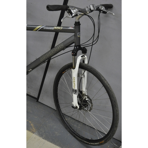 214 - MONGOOSE CROSSWAY 350 24 SPEED MOUNTAIN BIKE WITH DISC BRAKES 20