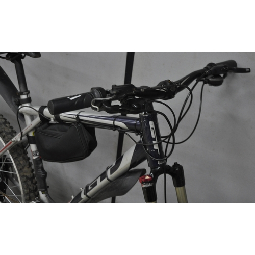 216 - GT TRIPLE TRIANGLE 21 SPEED MOUNTAIN BIKE WITH DISC BRAKES AND ELECTRIC CONVERSION (WIRE CUT TO ELEC... 