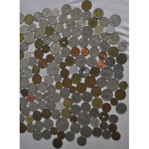 361 - CONTAINER OF COINS