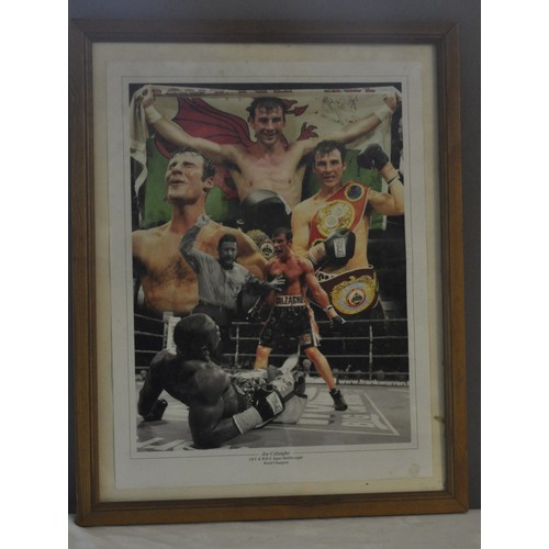 294 - FRAMED BOXING PICTURES                   ITEMS FROM THIS LOT HAVE BEEN WITHDRAWN - PLEASE CHECK PHOT... 