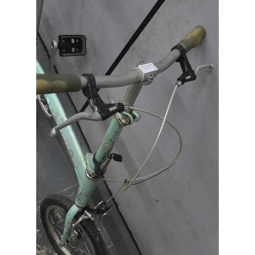 66 - 2 FOLDING BIKES: DAHON SWEET PEA AND DAHON SPEED