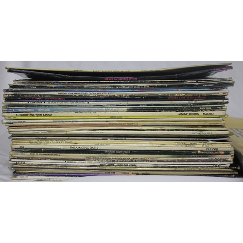 113 - 50 VARIOUS VINYL RECORDS