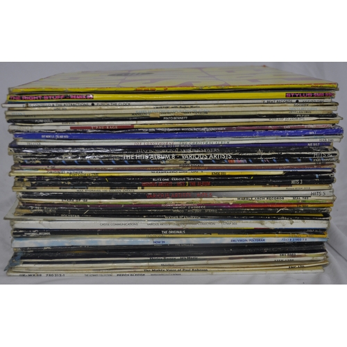 115 - 50 VARIOUS VINYL RECORDS