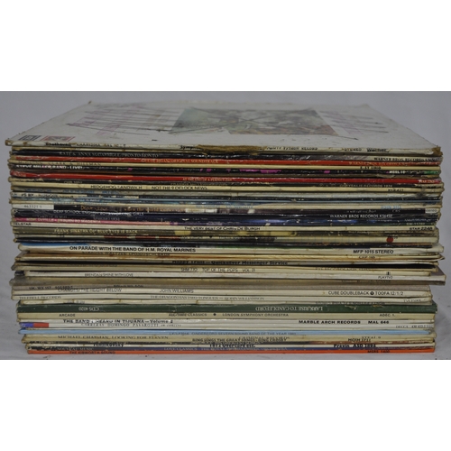 122 - 50 VARIOUS VINYL RECORDS