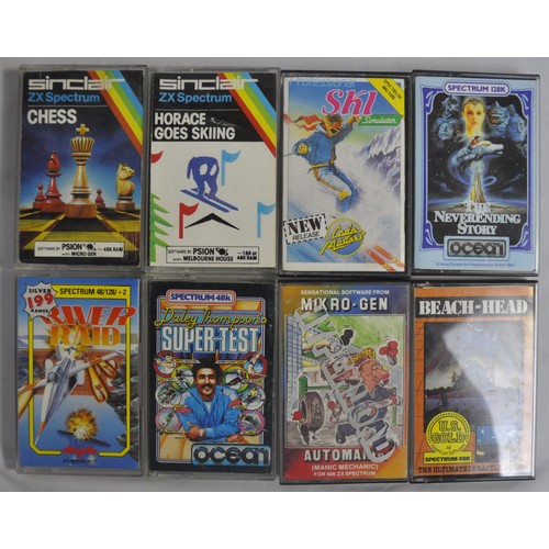 146 - TRAY OF SINCLAIR SPECTRUM GAMES