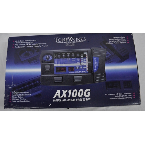 162 - KORG TONE WORKS AX100G SIGNAL PROCESSOR