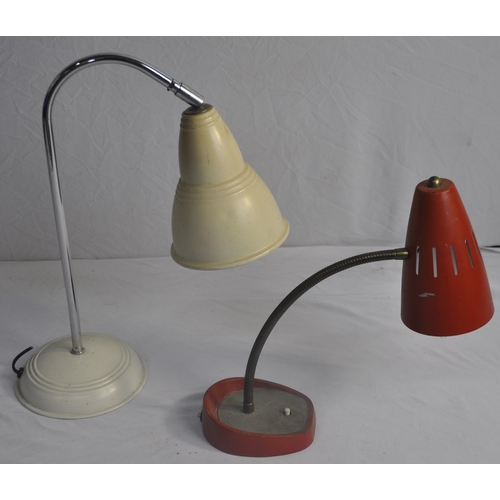 134 - 3 VINTAGE TABLE LAMPS - NEED REWIRING