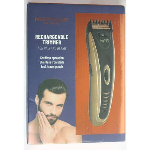 176 - MCGREGOR NEW YORK 1921 RECHARGEABLE HAIR AND BEARD TRIMMER (A7)