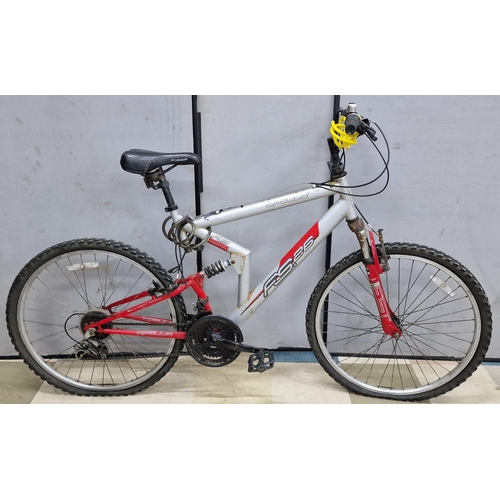 202 - 3 BIKES: APOLLO FS26 FULL SUSPENSION SINGLE SPEED BIKE WITH FRONT SUSPENSION & MONTANNA MTN RIDG... 