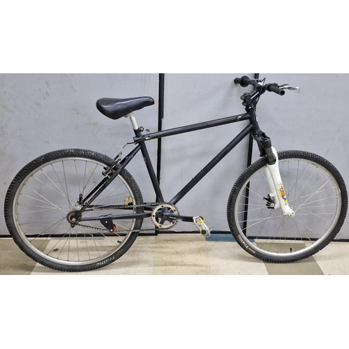 202 - 3 BIKES: APOLLO FS26 FULL SUSPENSION SINGLE SPEED BIKE WITH FRONT SUSPENSION & MONTANNA MTN RIDG... 