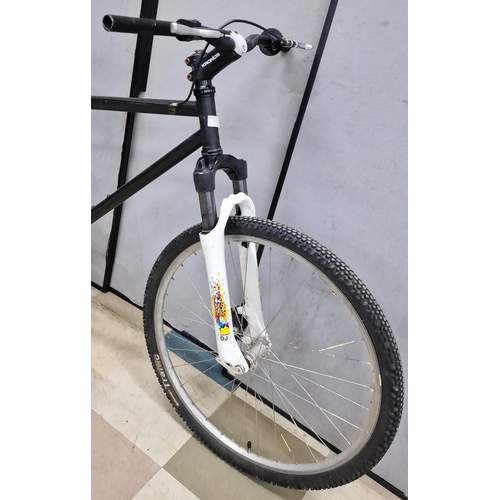 202 - 3 BIKES: APOLLO FS26 FULL SUSPENSION SINGLE SPEED BIKE WITH FRONT SUSPENSION & MONTANNA MTN RIDG... 