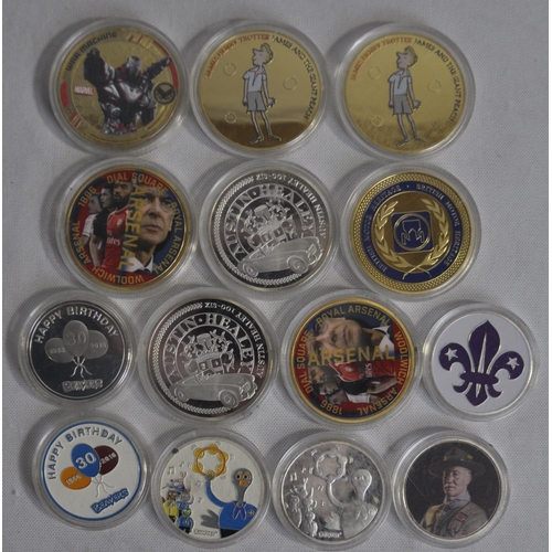 249 - 14 COMMEMORATIVE COINS