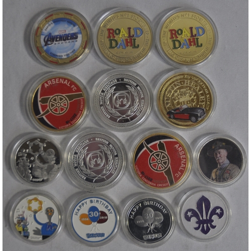 249 - 14 COMMEMORATIVE COINS