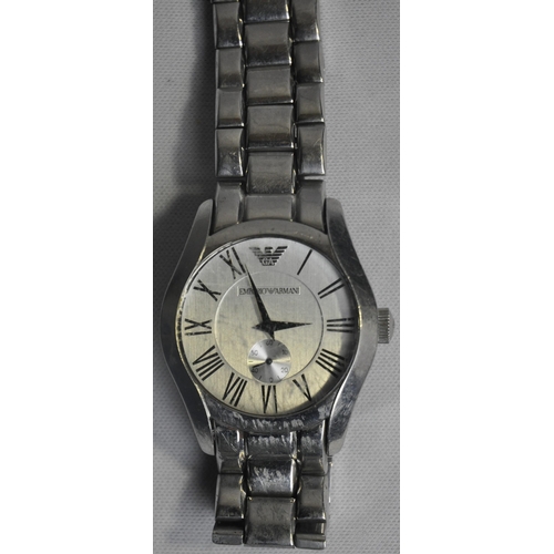 254 - EMPORIO ARMANI GENTS WATCH ON BRACELET STRAP (MODEL AR-067 111203) (A100)