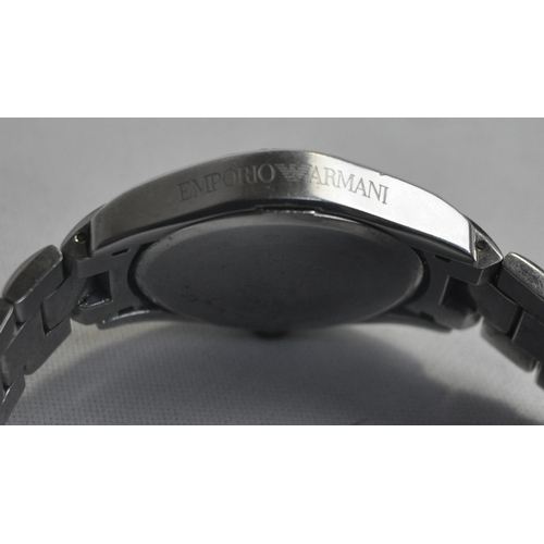 254 - EMPORIO ARMANI GENTS WATCH ON BRACELET STRAP (MODEL AR-067 111203) (A100)