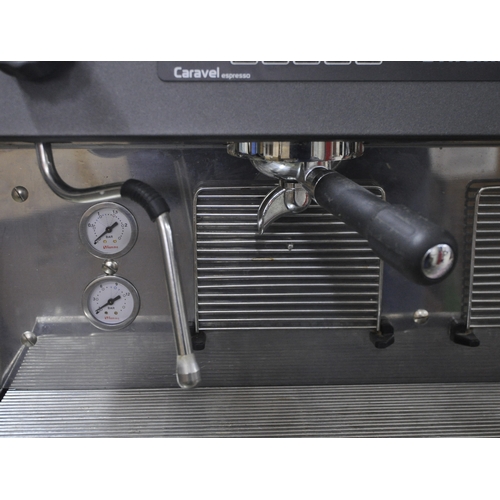 304 - FIAMMA CARAVEL 2 STATION COMMERCIAL ESPRESSO MACHINE