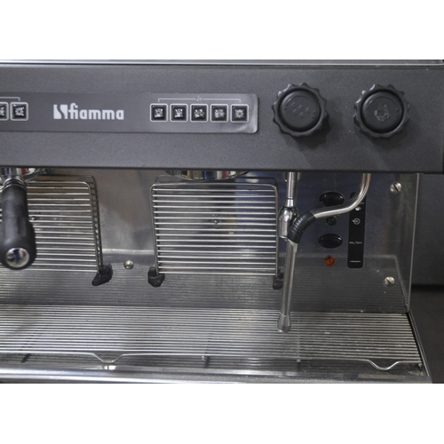 304 - FIAMMA CARAVEL 2 STATION COMMERCIAL ESPRESSO MACHINE