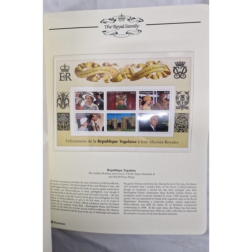 333 - 2 ALBUMS OF  COMMEMORATIVE FIRST DAY COVERS OF THE ROYAL FAMILY