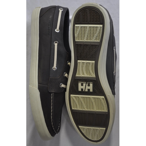 335 - PAIR HELLY HANSEN FRAMNES2 COFFEE BEAN CANVAS SHOES (SIZE UK11.5/46.5) (A29)