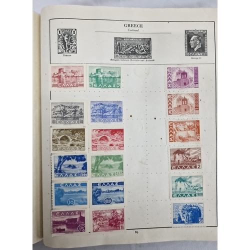 345 - 5 VARIOUS STAMP ALBUMS