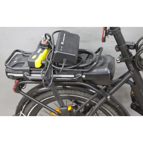 363 - WISPER 806 FOLDING ELECTRIC BIKE - TESTED AND WORKING